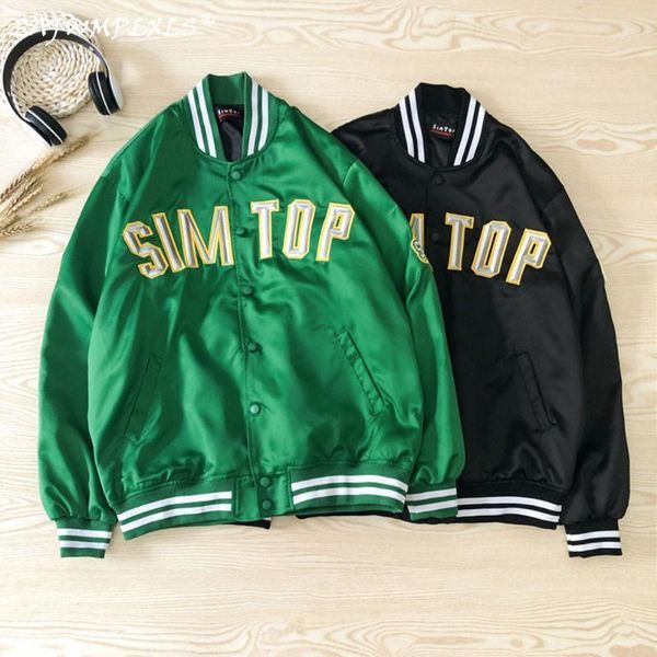 men's jackets m-2xl spring autumn loose letter embroidery baseball men v-neck street fashion couple clothing casual coat, Black;brown
men's jackets m-2xl spring autumn loose letter embroidery baseball men v-neck street fashion couple clothing casual coat, Black;brown