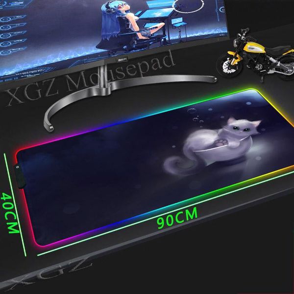 mouse pads & wrist rests xgz anime lonely cat large rgb gaming pad precision black lock-edge custom computer desk mat rubber striped non-sli
mouse pads & wrist rests xgz anime lonely cat large rgb gaming pad precision black lock-edge custom computer desk mat rubber striped non-sli