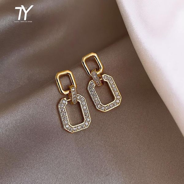 dangle & chandelier exquisite luxury micro inlaid zircon geometric square earrings for woman 2021 korean fashion jewelry party girls unusual, Silver
dangle & chandelier exquisite luxury micro inlaid zircon geometric square earrings for woman 2021 korean fashion jewelry party girls unusual, Silver
