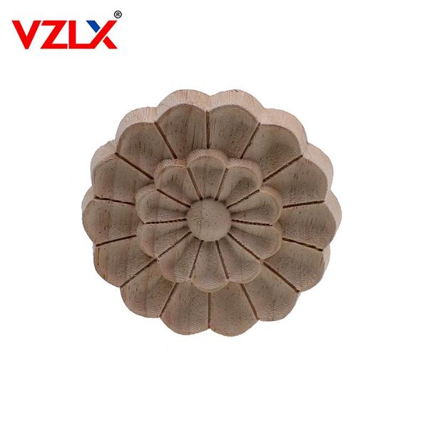 round wood carved applique retro furniture crafts decor wooden diy vintage home decoration figurine craft 6cm 8cm 10cm decorative objects &
round wood carved applique retro furniture crafts decor wooden diy vintage home decoration figurine craft 6cm 8cm 10cm decorative objects &