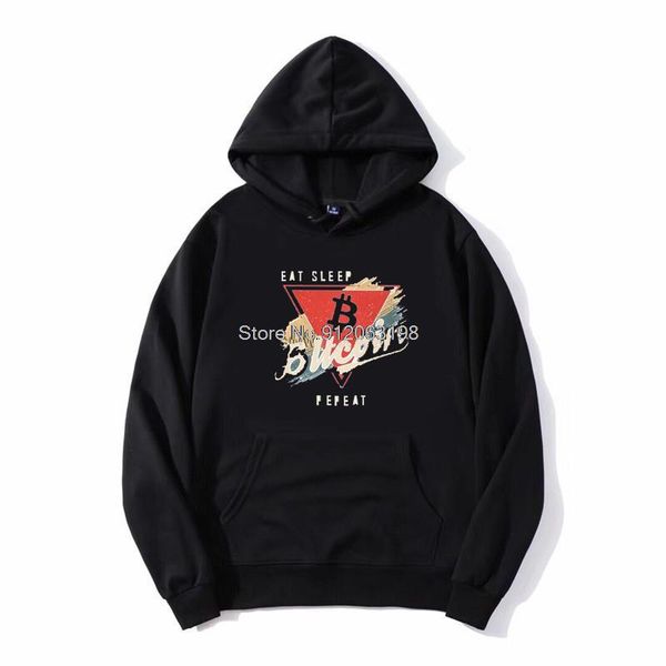 men's hoodies & sweatshirts eat vintage sleep hoodie btc cryptocurrency blockchain men hooded fleece sweatshirt streetwear, Black
men's hoodies & sweatshirts eat vintage sleep hoodie btc cryptocurrency blockchain men hooded fleece sweatshirt streetwear, Black
