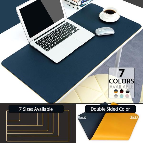 mouse pads & wrist rests double-side pu pad large size anti-slip mousepad waterproof natural rubber gamer desk mat for deskpc computer l
mouse pads & wrist rests double-side pu pad large size anti-slip mousepad waterproof natural rubber gamer desk mat for deskpc computer l