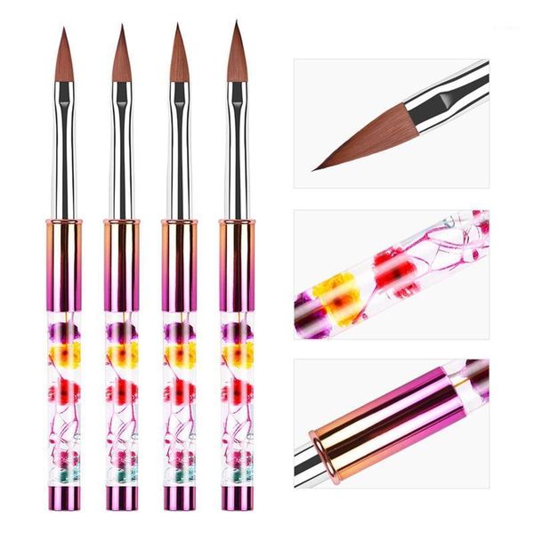 #8#10#12#14 sable acrylic nail art brush uv gel carving pen liquid powder diy drawing1, Yellow
#8#10#12#14 sable acrylic nail art brush uv gel carving pen liquid powder diy drawing1, Yellow