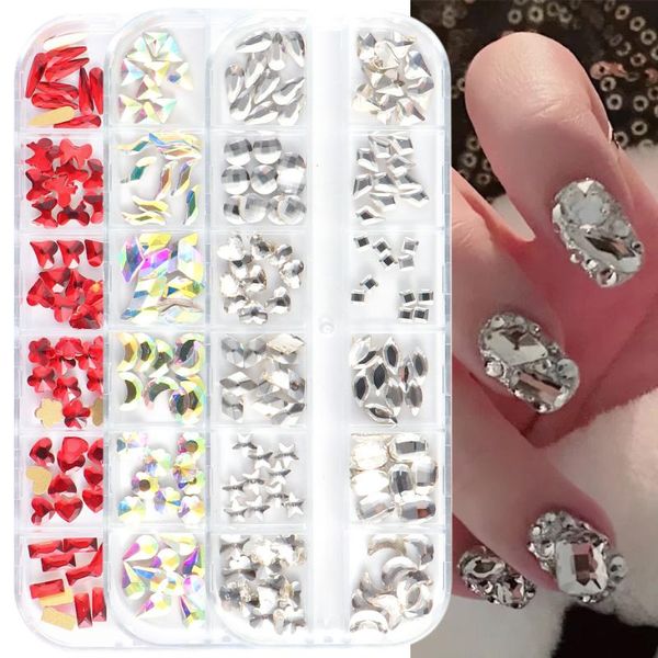 nail art decorations box rhombus mixed rhinestones for white ab shiny glitter crystal gems diy charm stone manicure decoraions ji1888, Silver;gold
nail art decorations box rhombus mixed rhinestones for white ab shiny glitter crystal gems diy charm stone manicure decoraions ji1888, Silver;gold