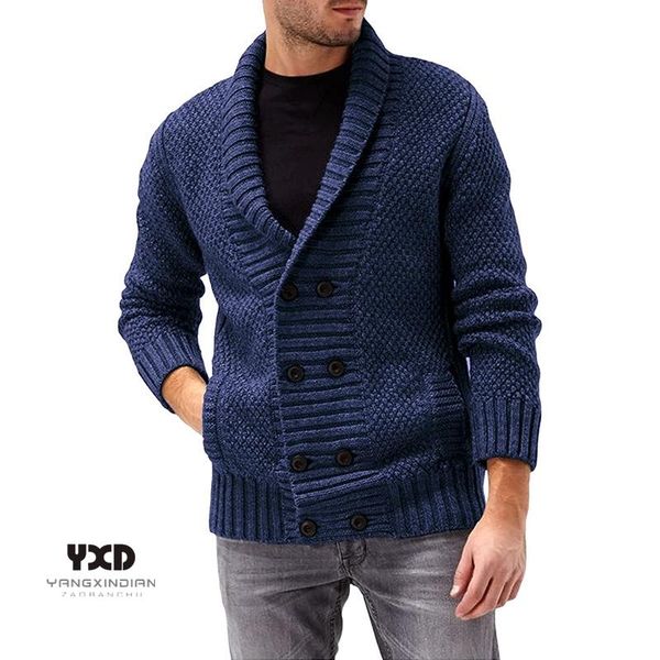 men's sweaters clothing mans 2021 autumn winter solid color lapel oversize sweater man double breasted slim fit knitted cardigan knitwe, White;black
men's sweaters clothing mans 2021 autumn winter solid color lapel oversize sweater man double breasted slim fit knitted cardigan knitwe, White;black