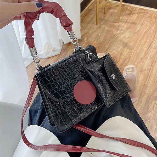 evening bags 2021 fashion female handbag shoulder messenger crocodile pattern mini squre frilled handle elegant tote
evening bags 2021 fashion female handbag shoulder messenger crocodile pattern mini squre frilled handle elegant tote
