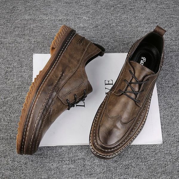 dress shoes designer formal men male leather classic brogue flats oxfords for wedding office business 56, Black
dress shoes designer formal men male leather classic brogue flats oxfords for wedding office business 56, Black