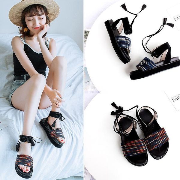 sandals fashion summer platform sandal back strap open toe women lace -up designer shoes 8bip, Black
sandals fashion summer platform sandal back strap open toe women lace -up designer shoes 8bip, Black