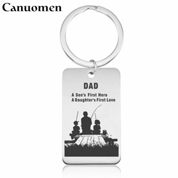 keychains canuomen dad keychain a son's first hero daughter's love gifts for thanksgiving keyrings fashion chaveiro, Silver
keychains canuomen dad keychain a son's first hero daughter's love gifts for thanksgiving keyrings fashion chaveiro, Silver