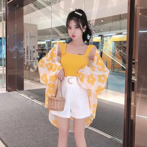 women's tracksuits summer women three piece sets casual print long sleeve shirts + vest high waist wide leg shorts suits fashion q428, Gray
women's tracksuits summer women three piece sets casual print long sleeve shirts + vest high waist wide leg shorts suits fashion q428, Gray