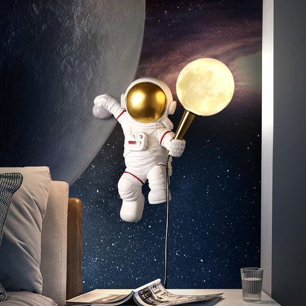 wall lamp astronaut creative children's room boy 3d spaceman model bedroom bedside moon
wall lamp astronaut creative children's room boy 3d spaceman model bedroom bedside moon