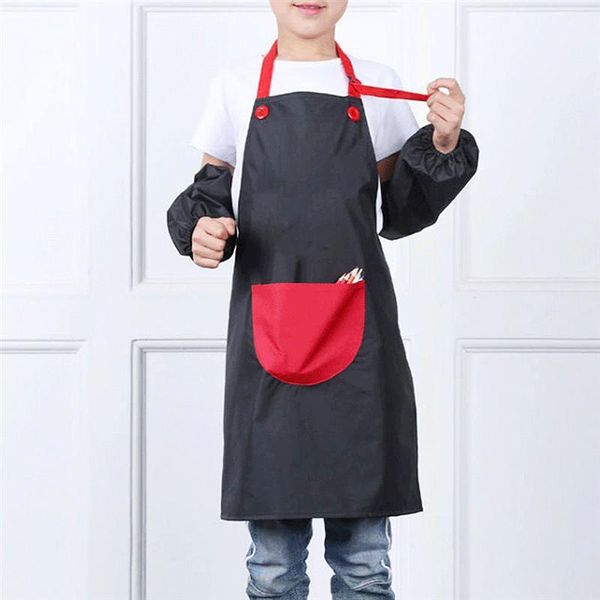 aprons 1pc kids apron painting with pocket waterproof clothes hood child
aprons 1pc kids apron painting with pocket waterproof clothes hood child