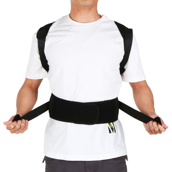 magnetic therapy posture corrector brace shoulder spine back support belt men women lumbar correction, Black;blue
magnetic therapy posture corrector brace shoulder spine back support belt men women lumbar correction, Black;blue