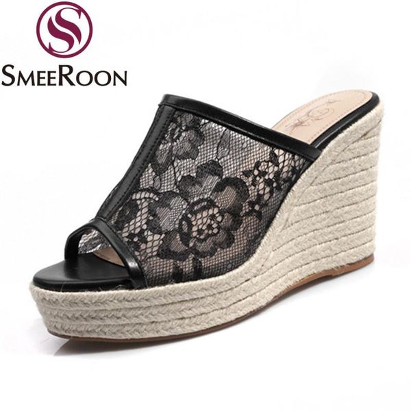 slippers smeeroon 2021 brand summer women genuine leather platform ladies shoes wedges black apricot mules
slippers smeeroon 2021 brand summer women genuine leather platform ladies shoes wedges black apricot mules