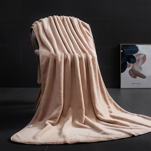 towel microfibre shower bath soft large thick coraline cotton absorbent quick dry toalhas de banho home supplies dm50t