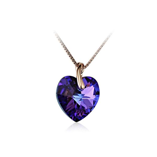 seanlov classic heart pendant necklace made with crystals from austria thin box chain for 2021 women brand gift necklaces, Silver
seanlov classic heart pendant necklace made with crystals from austria thin box chain for 2021 women brand gift necklaces, Silver