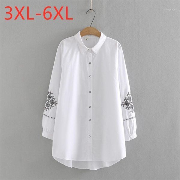plus size t-shirt 2021 ladies spring autumn for women large blouse long sleeve loose cotton white shirt 3xl 4xl 5xl 6xl, Black
plus size t-shirt 2021 ladies spring autumn for women large blouse long sleeve loose cotton white shirt 3xl 4xl 5xl 6xl, Black