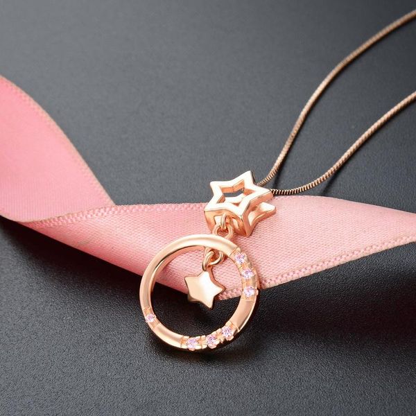 chains creative fashion star pendant s925 silver zircon necklace female net red sweet clavicle chain jewelry
chains creative fashion star pendant s925 silver zircon necklace female net red sweet clavicle chain jewelry