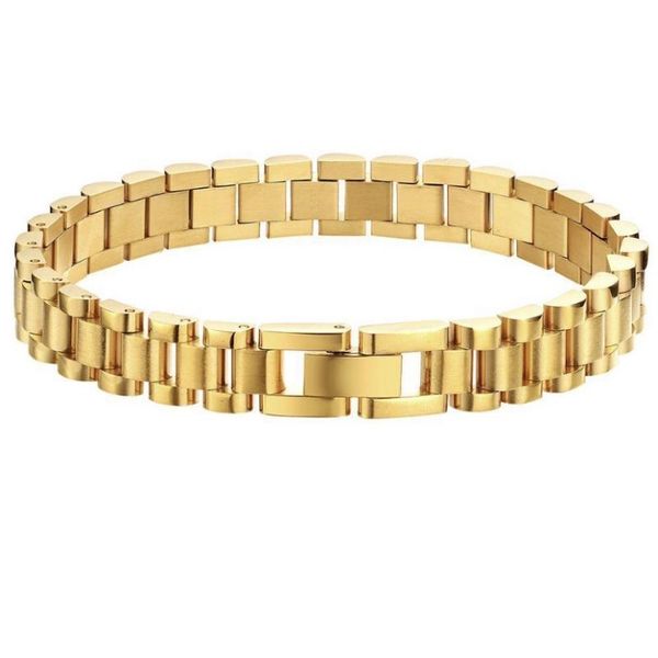 bangle high end 18k link chain bracelet adjustable stainless steel rectangle, Black
bangle high end 18k link chain bracelet adjustable stainless steel rectangle, Black