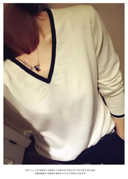cashmere winter pullover solid knitted for women autumn female oversized sweater, White;black
cashmere winter pullover solid knitted for women autumn female oversized sweater, White;black
