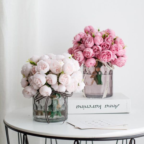 decorative flowers & wreaths fake with vase silk peony decoration flower arrangements for table centerpieces home office wedding decor
decorative flowers & wreaths fake with vase silk peony decoration flower arrangements for table centerpieces home office wedding decor