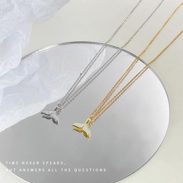 pendant necklaces necklace women fishtail woman chain simple jewelry gold color trendy sweet metal zinc alloy naszyjnik, Silver
pendant necklaces necklace women fishtail woman chain simple jewelry gold color trendy sweet metal zinc alloy naszyjnik, Silver
