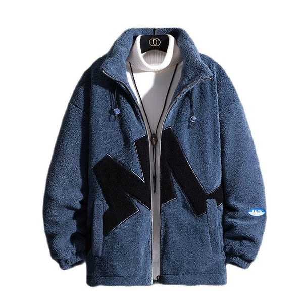 men's jackets jacket winter casual fashion lapel coat autumn youth lamb cashmere thickened cotton warm overcoat, Black;brown
men's jackets jacket winter casual fashion lapel coat autumn youth lamb cashmere thickened cotton warm overcoat, Black;brown