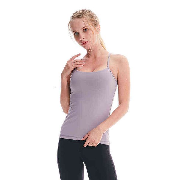 women's tanks camis yoga sports underwear suspender yoga vt breast cushion cloth female beautiful back, White
women's tanks camis yoga sports underwear suspender yoga vt breast cushion cloth female beautiful back, White