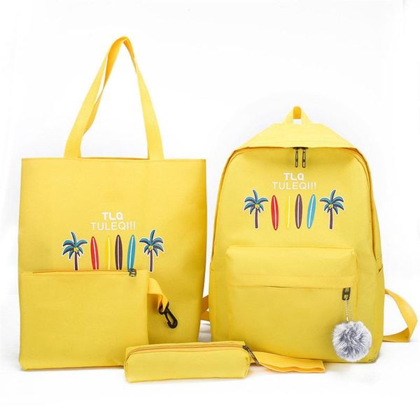 3pcs women's bag fashion backpack printing high school college student schoolbag canvas mochila bags
3pcs women's bag fashion backpack printing high school college student schoolbag canvas mochila bags