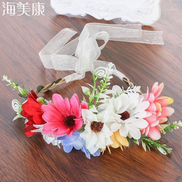 haimeikang kids girls wedding flower crown wreath bohemian vine adjustable yarn garland sweet hair bands accessories for baby1
haimeikang kids girls wedding flower crown wreath bohemian vine adjustable yarn garland sweet hair bands accessories for baby1