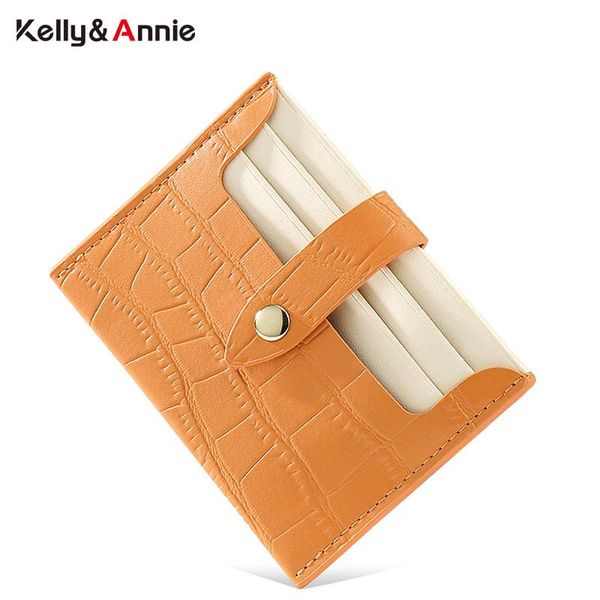 card holders luxury holder for women simple pu leather business lady hasp small coin purse wallet credit id bags, Brown;gray
card holders luxury holder for women simple pu leather business lady hasp small coin purse wallet credit id bags, Brown;gray