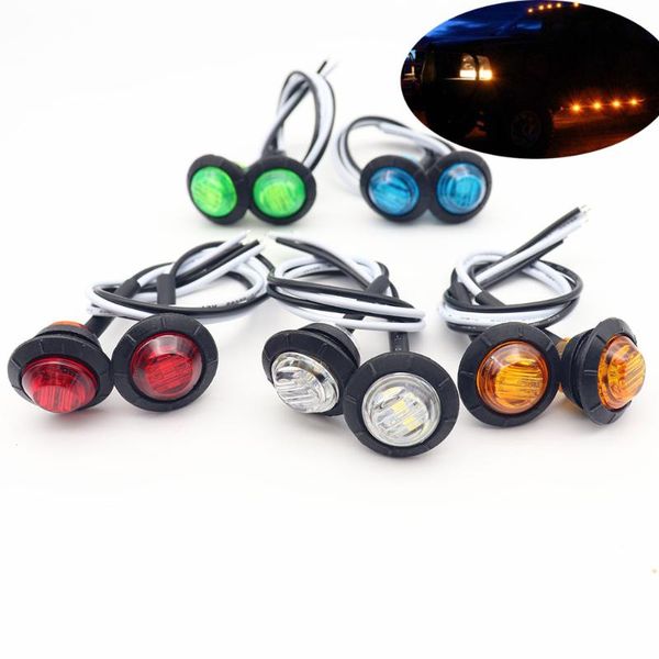 emergency lights 2pcs waterproof side marker indicators light led 12v lamp mini 3/4"for truck trailer tail clearance
emergency lights 2pcs waterproof side marker indicators light led 12v lamp mini 3/4"for truck trailer tail clearance