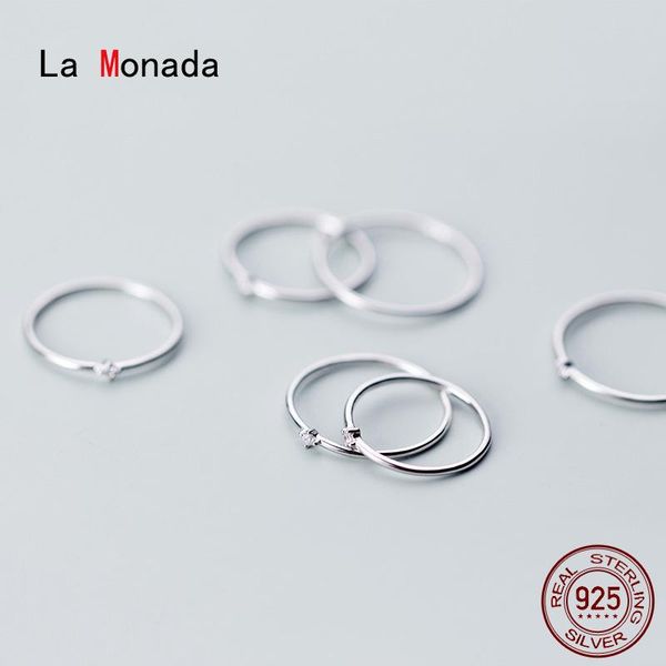 cluster rings la monada finger women ring 925 sterling silver single wish minimalist for fine in jewerly woman, Golden;silver
cluster rings la monada finger women ring 925 sterling silver single wish minimalist for fine in jewerly woman, Golden;silver