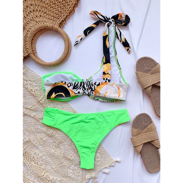 2021 print bikini women one shoulder swimsuit patchwork bikini set bandage swimwear female bathing suits summer beach wearswimwear bath
2021 print bikini women one shoulder swimsuit patchwork bikini set bandage swimwear female bathing suits summer beach wearswimwear bath