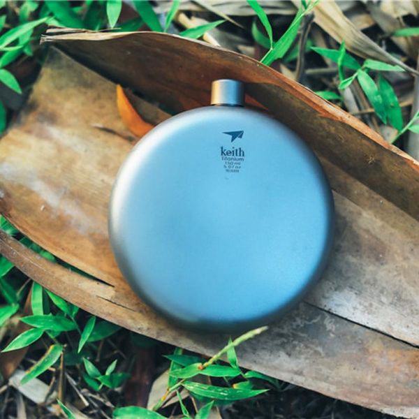 camp kitchen keith pure titanium mini flagon hip flask with funnel drinkware outdoor portable sports camping hiking ti9302
camp kitchen keith pure titanium mini flagon hip flask with funnel drinkware outdoor portable sports camping hiking ti9302