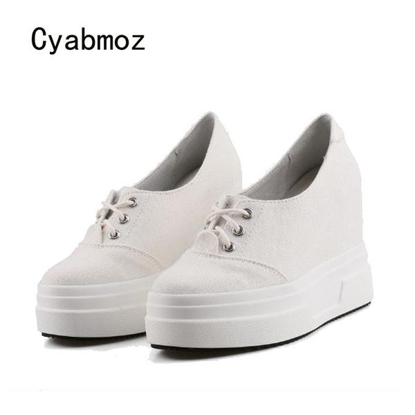 dress shoes cyabmoz canvas height increasing woman high heels women pumps platform party casual tenis feminino zapatos mujer, Black
dress shoes cyabmoz canvas height increasing woman high heels women pumps platform party casual tenis feminino zapatos mujer, Black