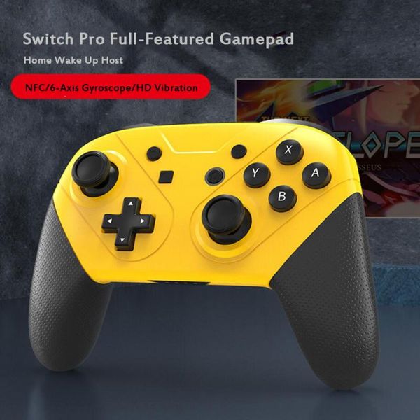 game controllers & joysticks wireless switch pro controller gamepad with nfc 6-axis gyroscope for switch/pc/steam joystick
game controllers & joysticks wireless switch pro controller gamepad with nfc 6-axis gyroscope for switch/pc/steam joystick