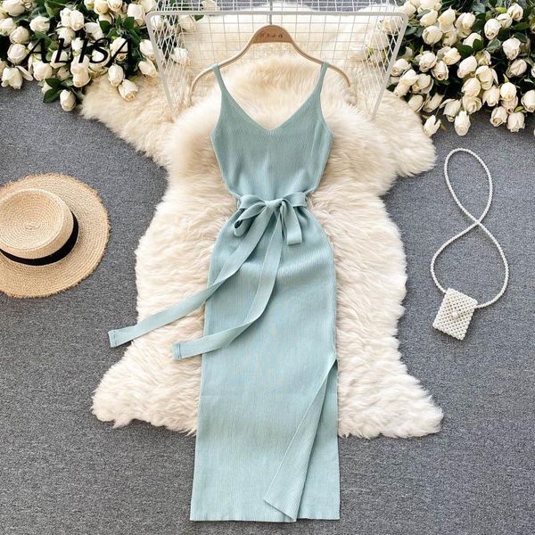 casual dresses women sheath bodycon dress summer v neck party bandage ladies elegant sleeveless knitted vestidos mujer, Black;gray
casual dresses women sheath bodycon dress summer v neck party bandage ladies elegant sleeveless knitted vestidos mujer, Black;gray