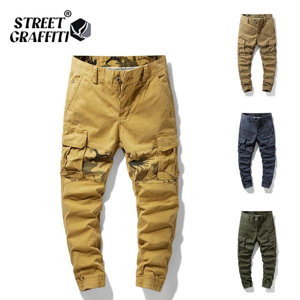 men's pants 2021 spring cotton casual cargo men clothing autumn fashion elastic waist quality overalls tipo, Black
men's pants 2021 spring cotton casual cargo men clothing autumn fashion elastic waist quality overalls tipo, Black