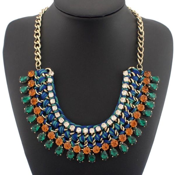 chains vintage style jewelry fashion colorized lint wrap knit rhinestone crystal necklace wholesale, Silver
chains vintage style jewelry fashion colorized lint wrap knit rhinestone crystal necklace wholesale, Silver