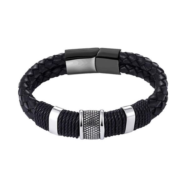 cuff 2021 fashion black/brown multi-layer braid woven leather bracelet stainless steel men bangle male jewelry vintage gifts, White
cuff 2021 fashion black/brown multi-layer braid woven leather bracelet stainless steel men bangle male jewelry vintage gifts, White