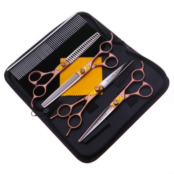 hair scissors vicmove 7 inch pet grooming set straight curved dog cat cutting thinning shears kit tesoura para
hair scissors vicmove 7 inch pet grooming set straight curved dog cat cutting thinning shears kit tesoura para