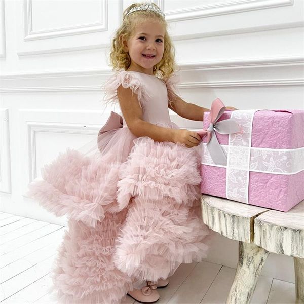 blush ruffles flower girls dresses with bow sash tulle pageant gowns cap sleeve floor length girl' birthday party dress, White;blue
blush ruffles flower girls dresses with bow sash tulle pageant gowns cap sleeve floor length girl' birthday party dress, White;blue