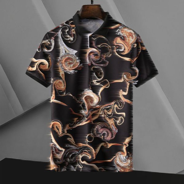 spring luxury italy tee t-shirt designer polo shirts high street embroidery garter snakes little bee printing clothing mens brand polo shirt, White;black
