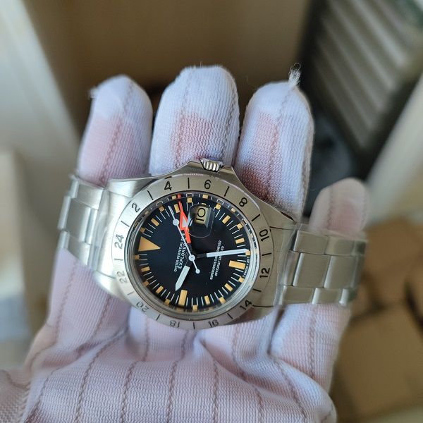 39mm vintage 1971 ref.1655 gmt men watch dual time automatic 2836 movement freccione freccia steve mcqueen mens wristwatch stainless steel b, Slivery;brown
39mm vintage 1971 ref.1655 gmt men watch dual time automatic 2836 movement freccione freccia steve mcqueen mens wristwatch stainless steel b, Slivery;brown