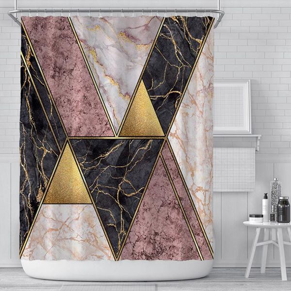 shower curtains colorful geometric printed curtain for bathroom with hook 3d marble pattern hexagon waterproof polyester
shower curtains colorful geometric printed curtain for bathroom with hook 3d marble pattern hexagon waterproof polyester