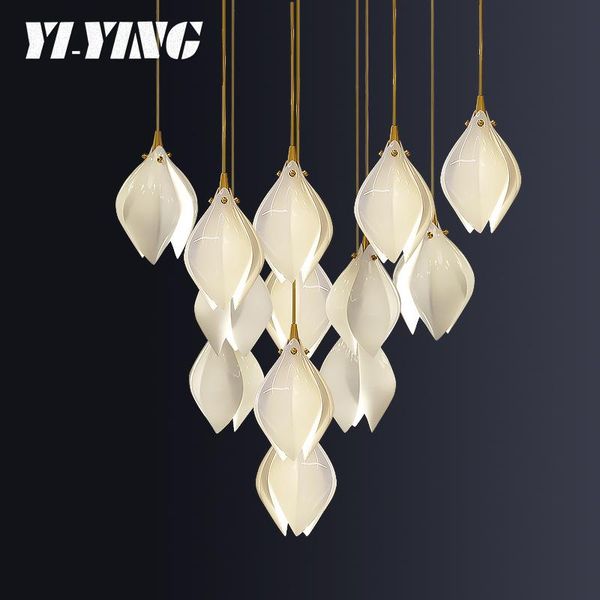 pendant lamps post-modern creative personality minimalist light luxury small chandelier bedroom bedside single ceramic petal decorative lamp
pendant lamps post-modern creative personality minimalist light luxury small chandelier bedroom bedside single ceramic petal decorative lamp