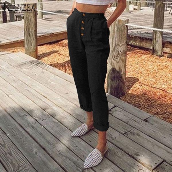 women's pants & capris 2022 stylish vintage solid elegant button trouser autumn holiday party pantalon palazzo office ol female culot, Black;white
women's pants & capris 2022 stylish vintage solid elegant button trouser autumn holiday party pantalon palazzo office ol female culot, Black;white