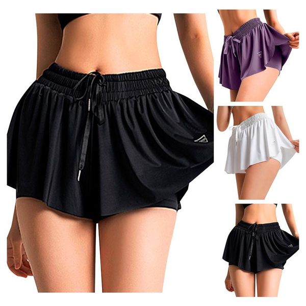 women's shorts yo-ga 2 in 1 sports running tennis skirt short for women fitness workout push up gym breathable quick-dry, White;black
women's shorts yo-ga 2 in 1 sports running tennis skirt short for women fitness workout push up gym breathable quick-dry, White;black