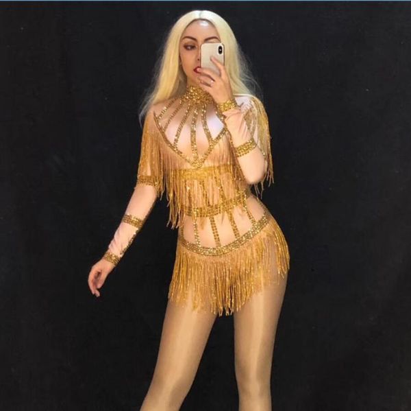 gold fringes dance bodysuit female birthday celebrate tassel leotard outfit singer dancer fashion stretch costume youdu women's jumpsui, Black;white
gold fringes dance bodysuit female birthday celebrate tassel leotard outfit singer dancer fashion stretch costume youdu women's jumpsui, Black;white